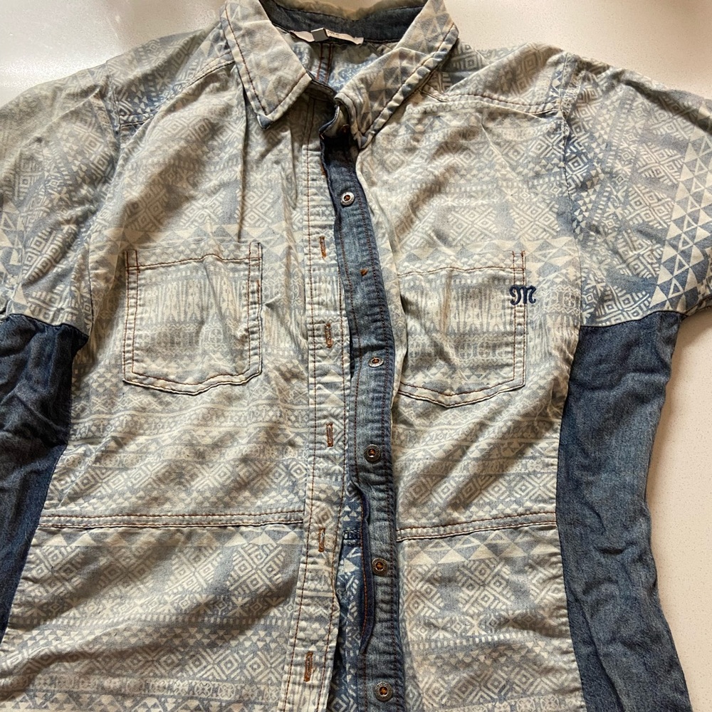 Miss me girl’s denim shirt